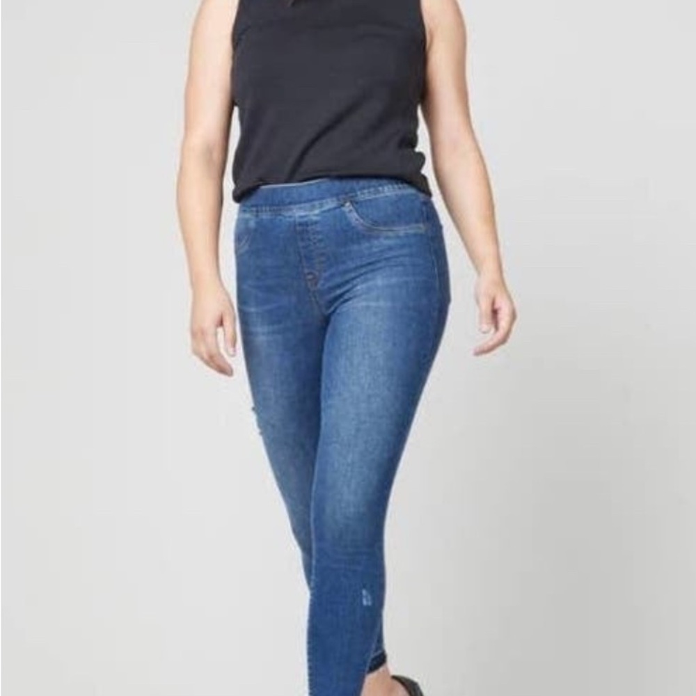 NWT Spanx pull on jeggings - large tall